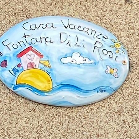 Ferienwohnung Fontana Di Li Rosi Campofranco Exterior foto