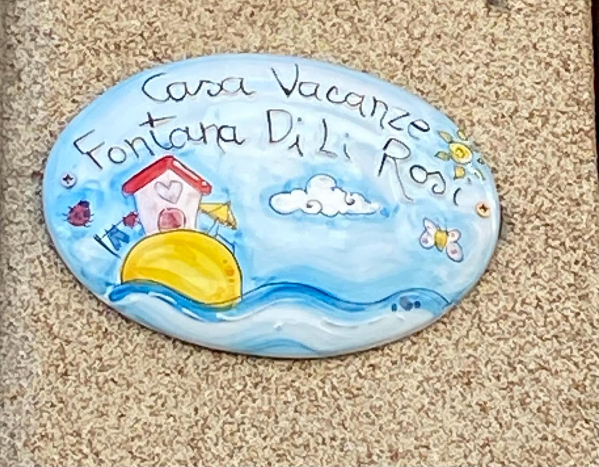 Ferienwohnung Fontana Di Li Rosi Campofranco Exterior foto